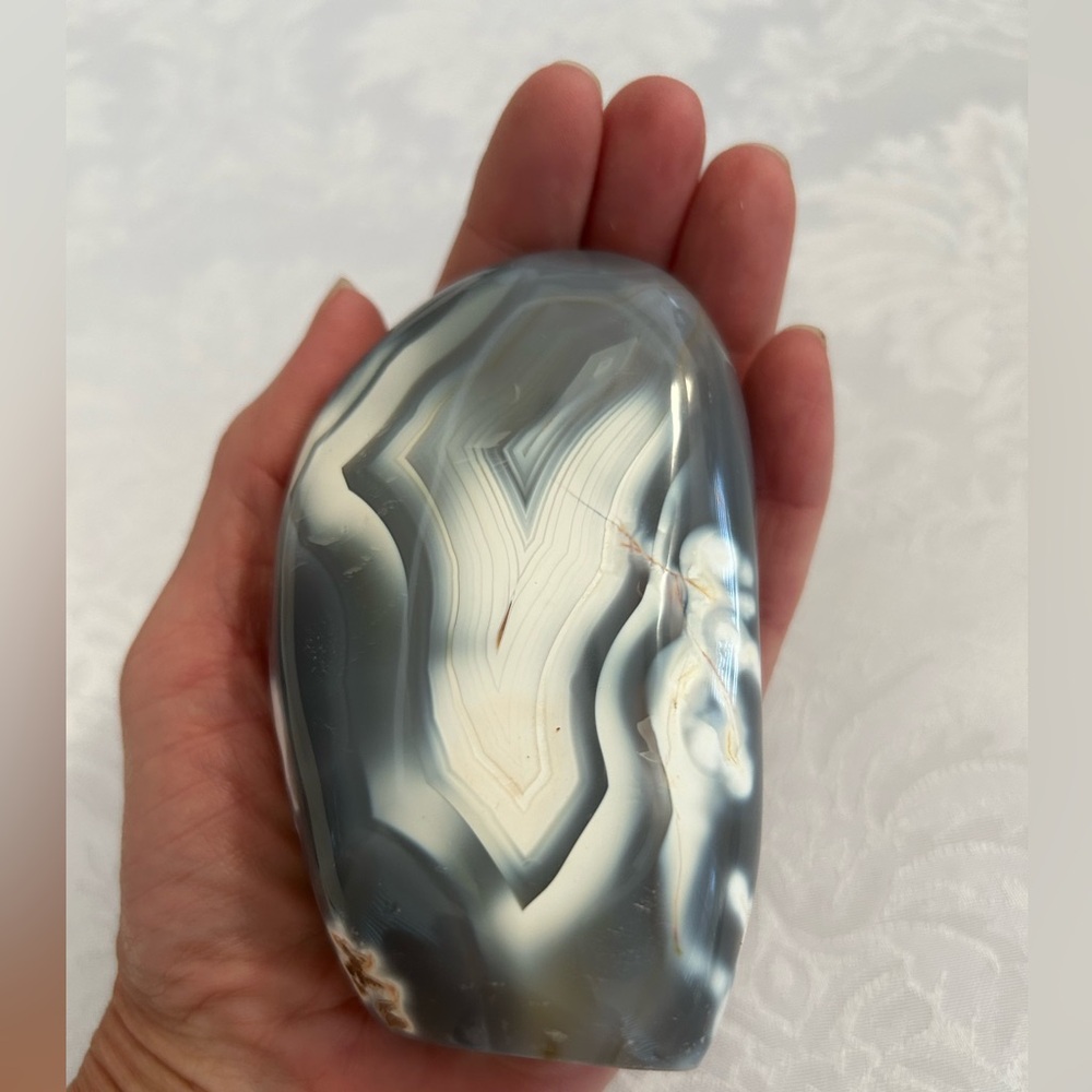 Freeform Orca Agate